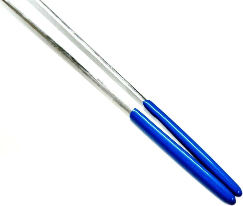 JTS 12 Inch Tweezer with PVC Rubber Tips Coated Straight Flat Tip Stainless Steel Forceps Steam Ultrasonic Cleaning Tweezer | Non-Marring | Good Grip | Jewelry | Hobby Crafts Industrial Electronic By - Image 3